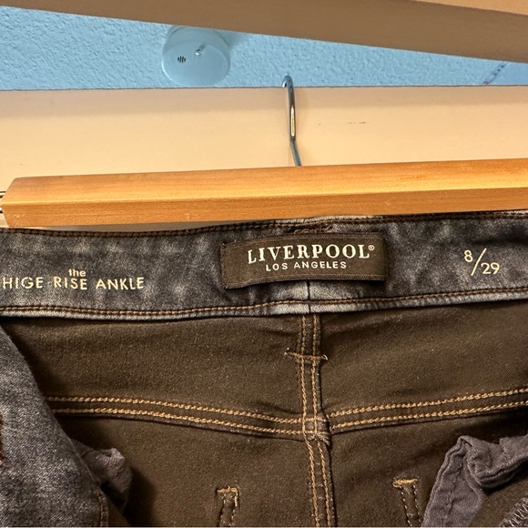 Liverpool high rise ankle skinny jean, size 8 - Picture 2 of 3